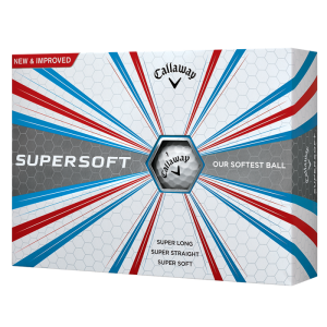 Callaway Supersoft golfboltar golfkúlur sérmerktar
