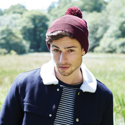 Beechfield Prjónahúfa „Pom Pom“