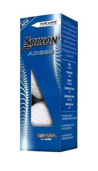 Srixon AD333 boltar 3-pack