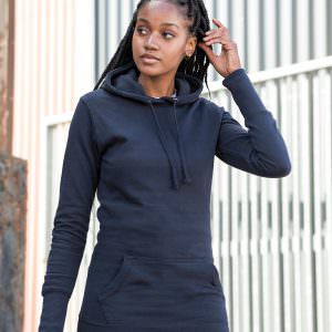 AWDis hettupeysa dömu „Longline“