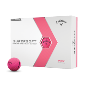 Callaway Supersoft golfboltar litir