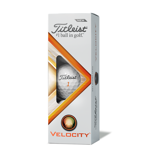 Titleist Velocity boltar 3-pack