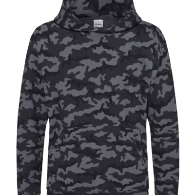 JustHoods AWDis hettupeysa barna „Camo“