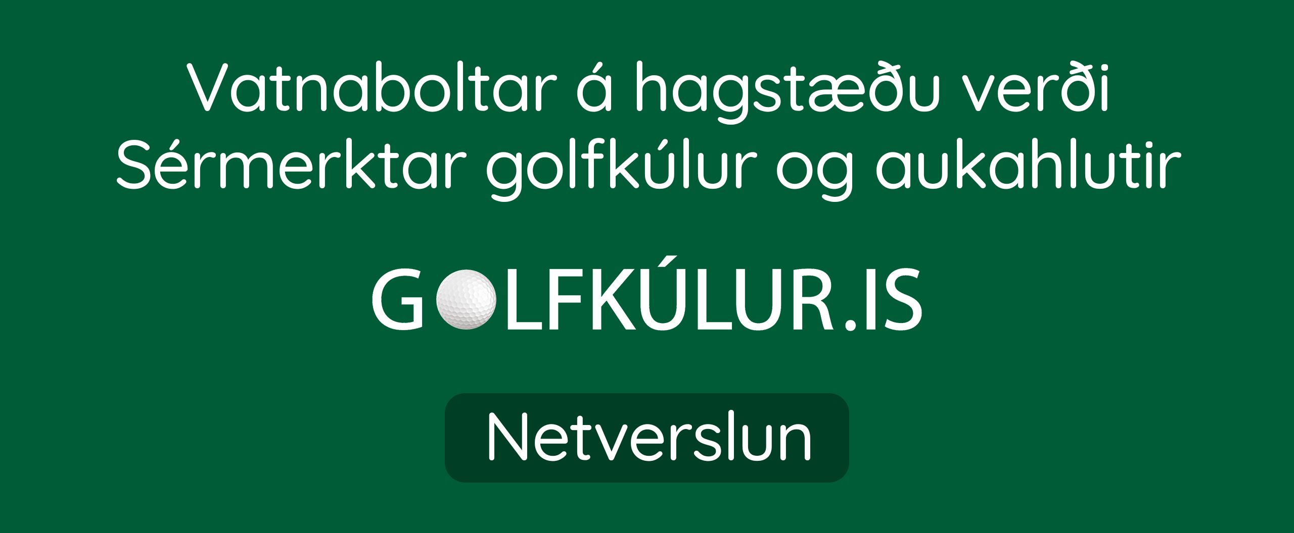 Golfkúlur